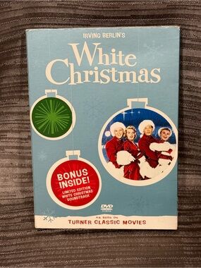Irving Berlin’s White Christmas DVD BONUS White Christmas Music CD soundtrack